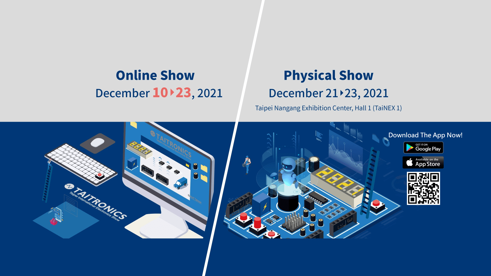 2021 Taitronics X AIoT Taiwan Exhibiting on December